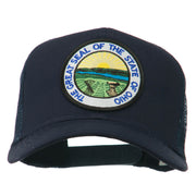 Ohio State Seal Patched Mesh Cap