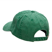 Soccer Tortoise Embroidered Unstructured Cotton Cap