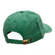 Soccer Tortoise Embroidered Unstructured Cotton Cap