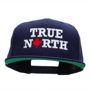 True North Embroidered Wool Blend Snapback