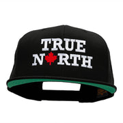 True North Embroidered Wool Blend Snapback