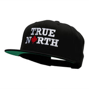 True North Embroidered Wool Blend Snapback