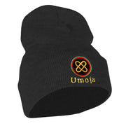 Umoja is Unity Embroidered Knitted Long Beanie