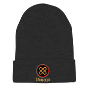 Umoja is Unity Embroidered Knitted Long Beanie