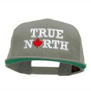 True North Embroidered Wool Blend Snapback