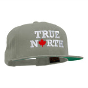 True North Embroidered Wool Blend Snapback