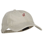 Mini Rocket Embroidered Washed Cap