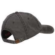 Mini Rocket Embroidered Washed Cap