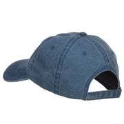 Mini Rocket Embroidered Washed Cap