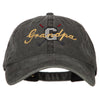 Golf Grandpa Embroidered Washed Cotton Twill Cap