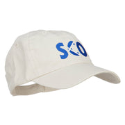 Scotland SCO Flag Embroidered Low Profile Cap