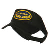 Oak Leaf Captain Military Patched Sun Visor