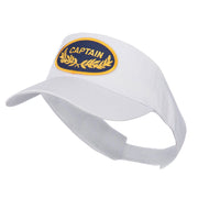 Oak Leaf Captain Military Patched Sun Visor