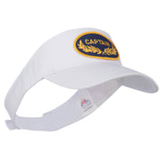 Oak Leaf Captain Military Patched Sun Visor