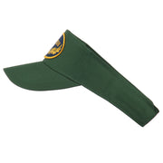 Oak Leaf Captain Military Patched Sun Visor