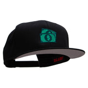 Dollar Bills Embroidered Prostyle Snapback