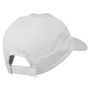 Number 1 Mom Embroidered Washed Cap