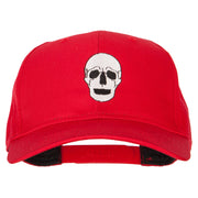 Halloween Skeleton Skull Embroidered Solid Cotton Pro Cap