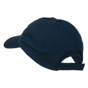 Number 1 Mom Embroidered Washed Cap