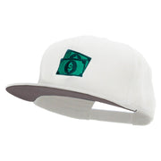 Dollar Bills Embroidered Prostyle Snapback