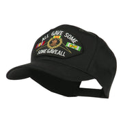 Other Embroidered Military Large Patched Cap