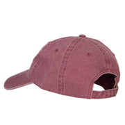 Boston Skyline Embroidered Washed Cotton Twill Cap