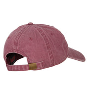 Boston Skyline Embroidered Washed Cotton Twill Cap