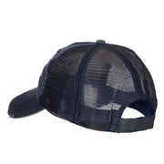 US Army 82nd Airborne Embroidered Low Profile Cotton Mesh Cap