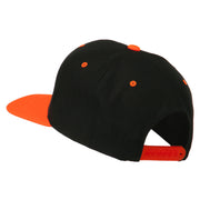 Number 1 Embroidered Classic Two Tone Snapback Cap