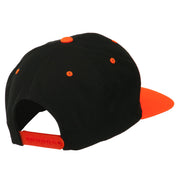 Number 1 Embroidered Classic Two Tone Snapback Cap