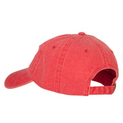 Boston Skyline Embroidered Washed Cotton Twill Cap