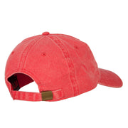 Boston Skyline Embroidered Washed Cotton Twill Cap