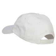 Santa Coming Town Embroidered Low Cap