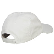 Santa Coming Town Embroidered Low Cap