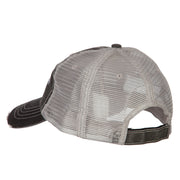 US Army 82nd Airborne Embroidered Low Profile Cotton Mesh Cap