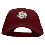 DND DIE mbroidered Low Profile Dyed Cotton Twill Cap