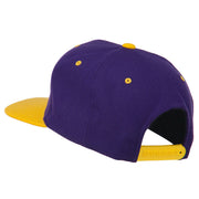 Number 1 Embroidered Classic Two Tone Snapback Cap