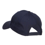 Horse Emblem Embroidered Low Profile Cap