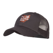 Ohio Buckeye State Embroidered Trucker Cap