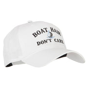 Boat Hair Don't Care Embroidered Solid Cotton Pro Cap