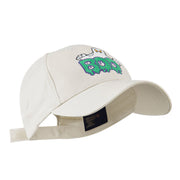 Halloween Ghost Boo Embroidered Cap