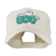 Halloween Ghost Boo Embroidered Cap