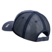 U.S. Army Military Police Insignia Embroidered Low Profile Special Cotton Mesh Cap - Navy OSFM