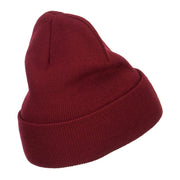 If The Broom Fits Embroidered Long Beanie