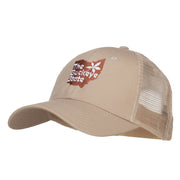 Ohio Buckeye State Embroidered Trucker Cap