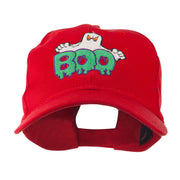 Halloween Ghost Boo Embroidered Cap