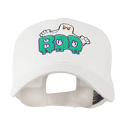 Halloween Ghost Boo Embroidered Cap