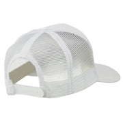 US Navy Retired Emblem Patched Mesh Cap