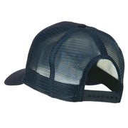 US Navy Retired Emblem Patched Mesh Cap