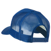 US Navy Retired Emblem Patched Mesh Cap